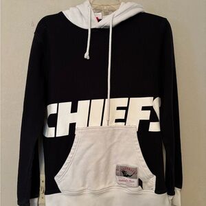 Mitchell & Ness Black and White Chiefs Hoodie